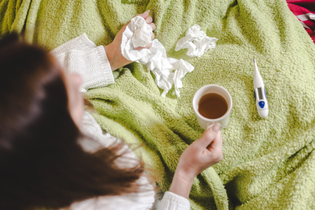 Having a cold Having a cold