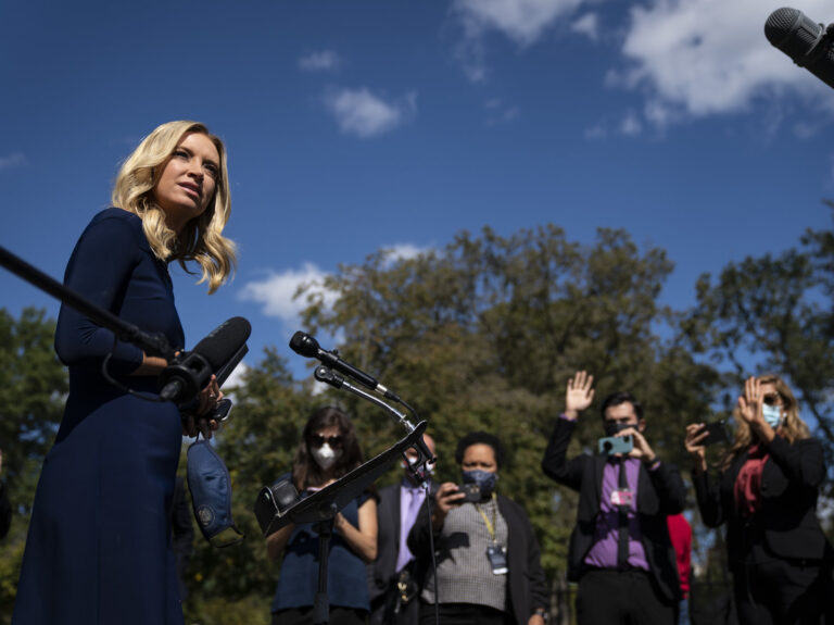 White House press secretary Kayleigh McEnany
