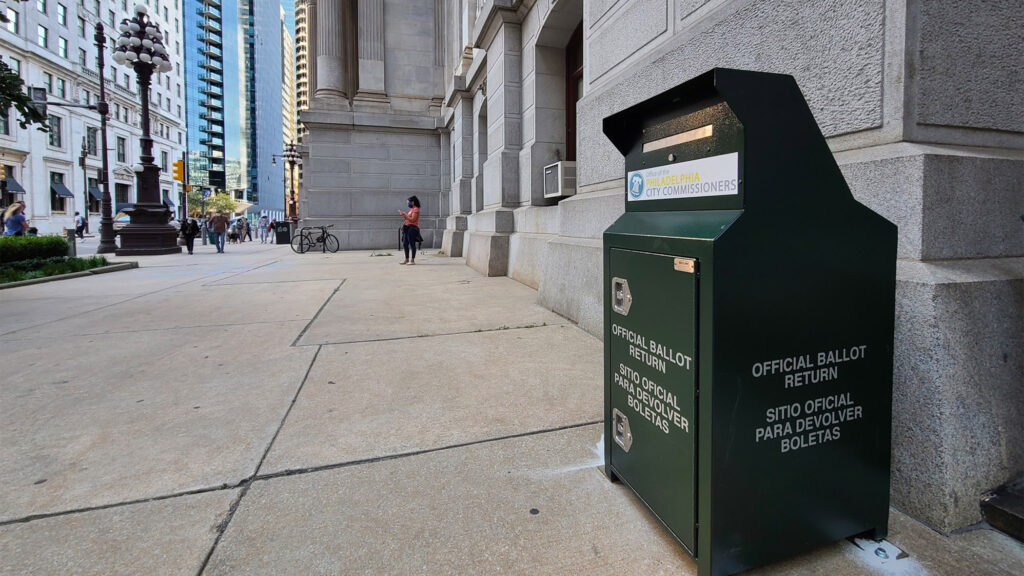mailballot-dropbox-cityhall MARK HENNINGER / IMAGIC DIGITAL