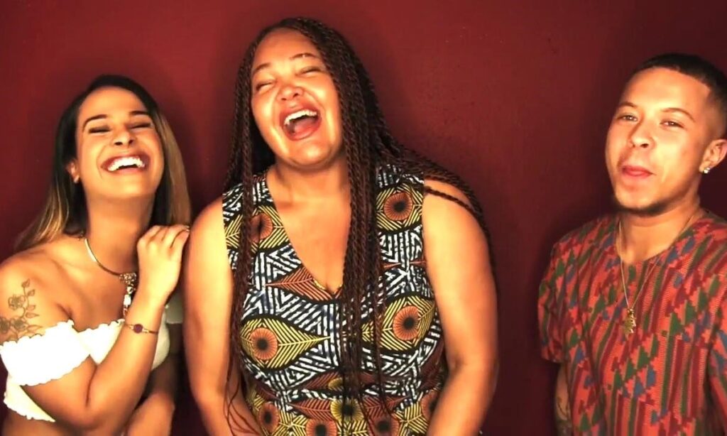 main marshas plate Diamond Stylz (center) and her Marsha's Plate podcast co-hosts Mia (left) and Zee (right). (Image courtesy of Diamond Stylz)