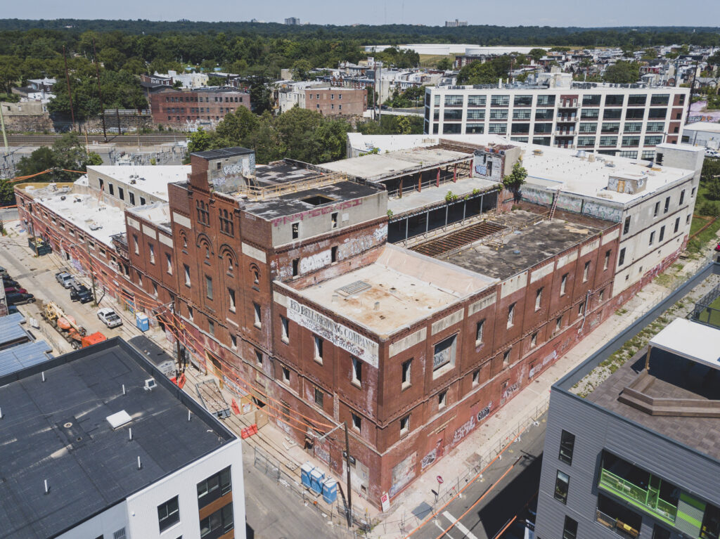 opportunity zone A former brewery in Brewerytown is being redeveloped into apartments with help from the federal Opportunity Zone tax incentive program. (Courtesy of MM Partners)