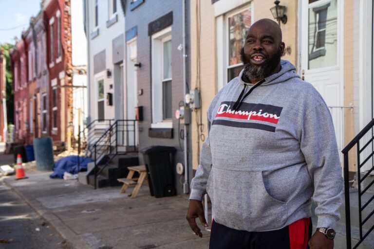 Shawn “Big Duke” Hollis on Westmont Street