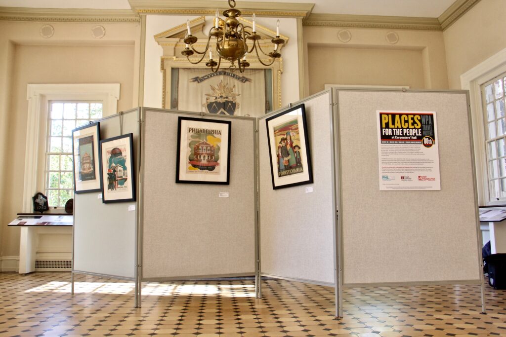 2020 11 05-e lee-philadelphia carpenters hall-wpa poster exhibit '