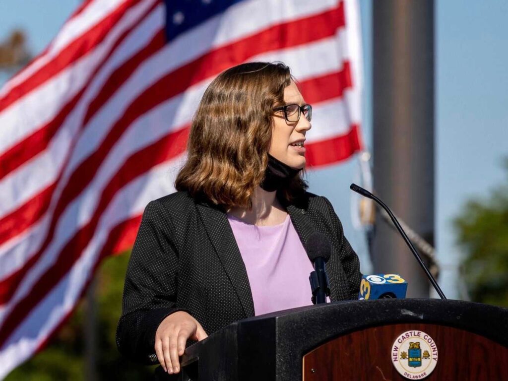 2020 11 19-provided-sarah mcbride-transgender delaware state senator Democrat Sarah McBride is the first transgender person to be elected to Delaware's General Assembly. (Courtesy of Friends of Sarah McBride)