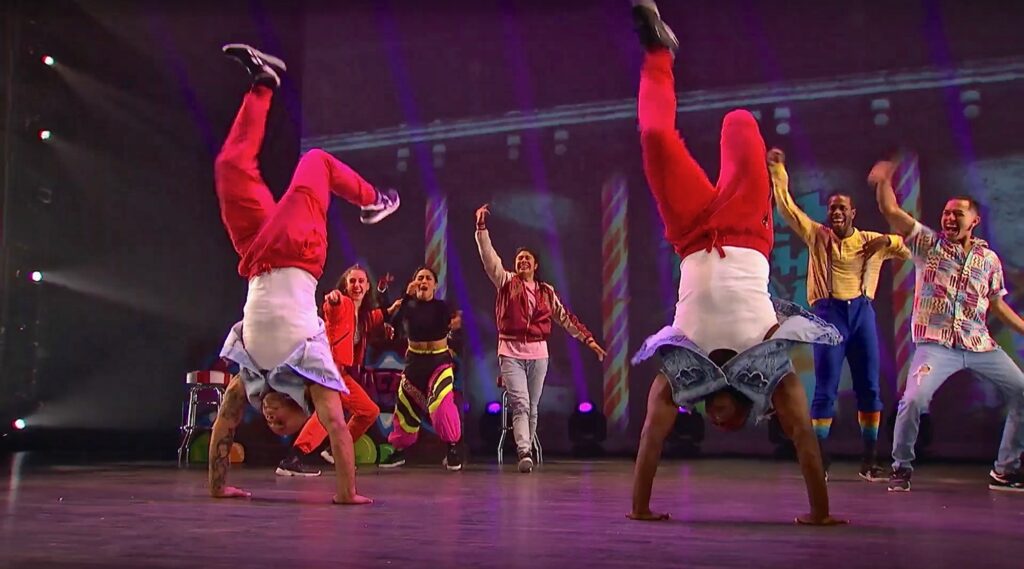Dancers in the 'Hip Hop Nutcracker'