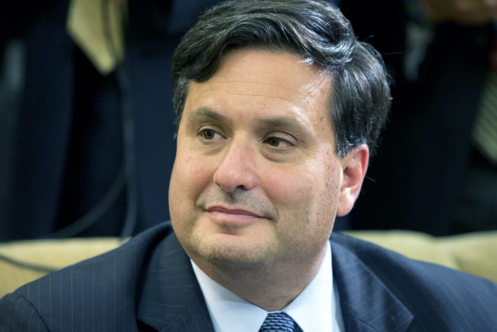 Ron Klain Ebola coordinator Ron Klain listens as President Barack Obama speaks to the media about the government’s Ebola response in the Oval Office of the White House, Wednesday, Oct. 22, 2014, in Washington. (AP Photo/Jacquelyn Martin)