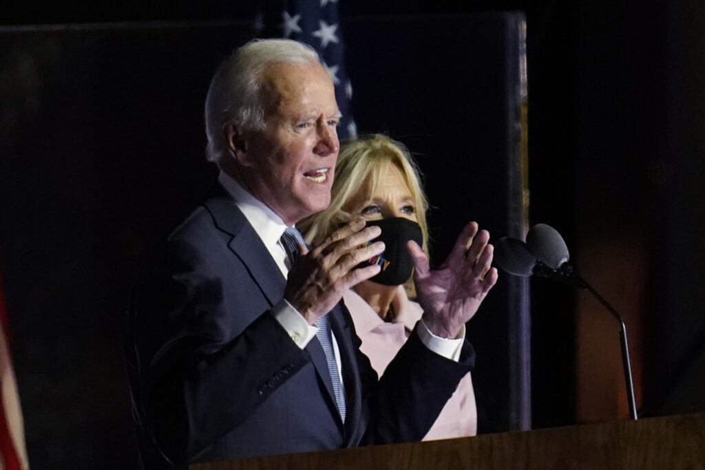 Joe Biden Democratic presidential candidate former Vice President Joe Biden speaks to supporters