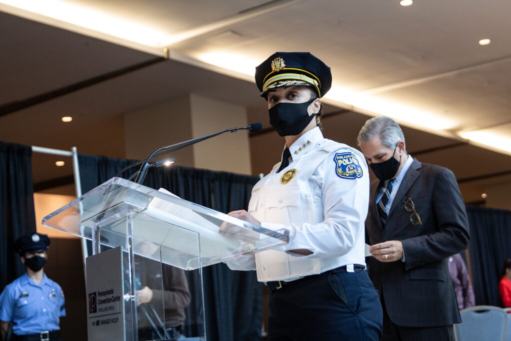 Image from iOS (217) Philadelphia Police Commissioner Danielle Outlaw (Kimberly Paynter/WHYY)