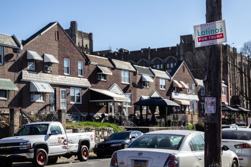 Image from iOS (255) Philadelphia’s Olney and Logan neighborhoods had more votes for President Trump than in 2016. (Kimberly Paynter/WHYY)