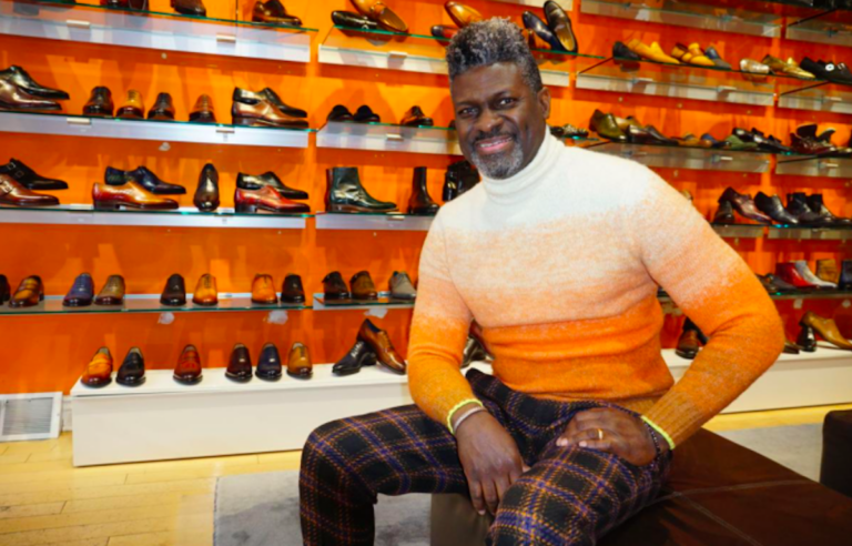 Steve Jamison of Blue Sole Shoes (The Philadelphia Tribune)