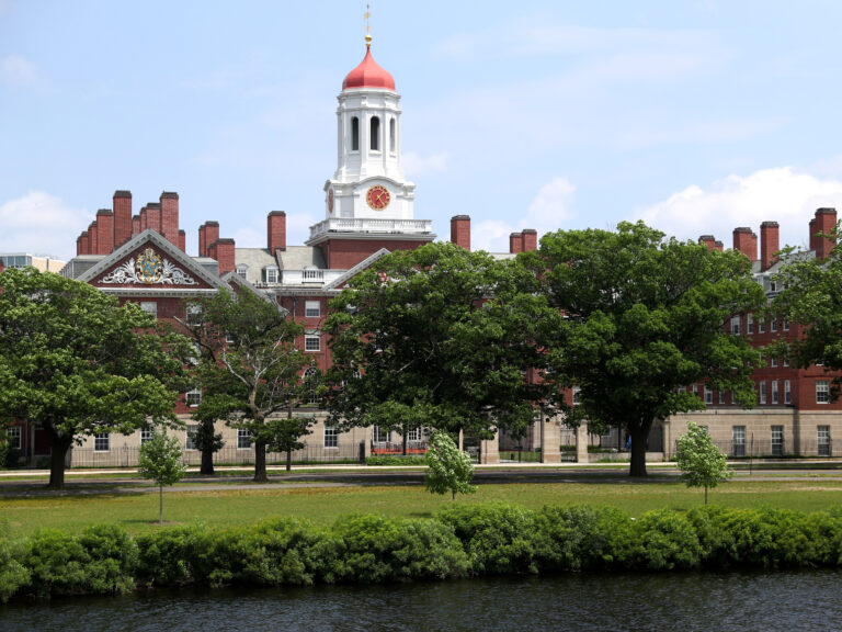 A panel of judges Thursday found that Harvard, pictured here in July, doesn't discriminate against Asian American students in the admissions process. (Maddie Meyer/Getty Images)