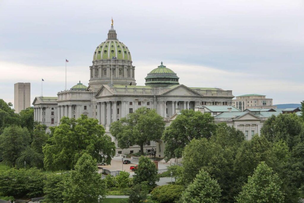 Capitol in Harrisburg