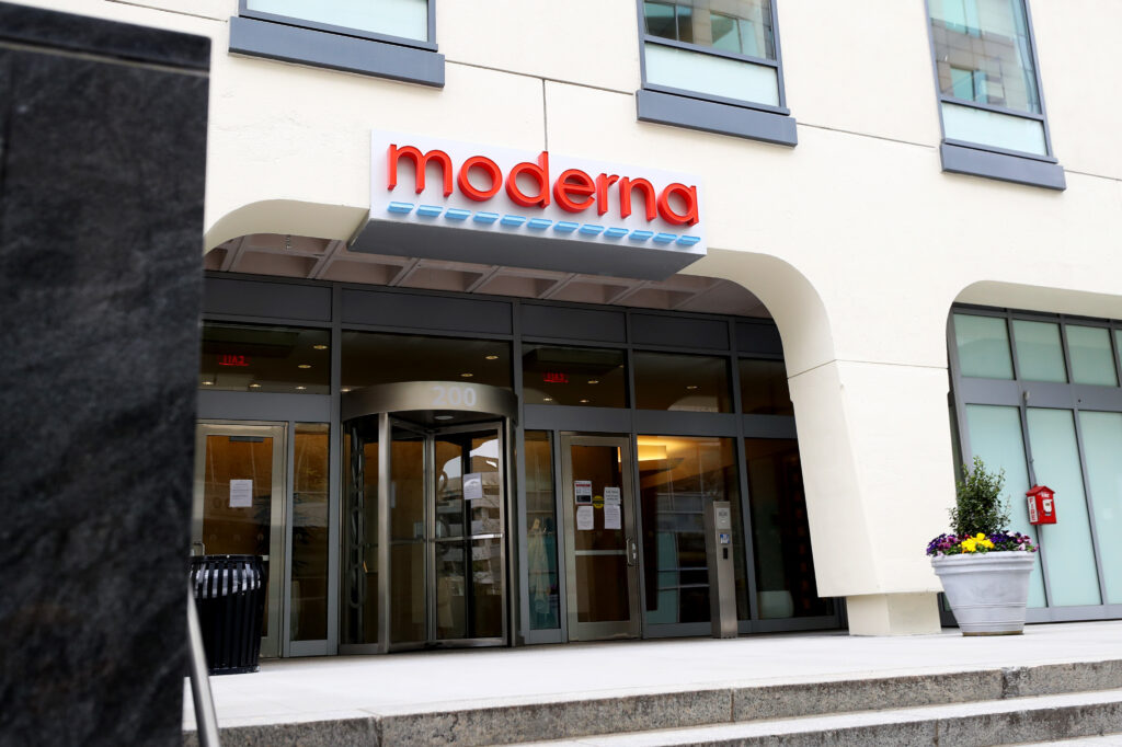 Moderna in Cambridge, Mass.