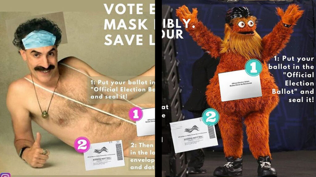 nakedballot-campaigns A committeeperson in Philadelphia created a meme Instagram account to get the message across. (Instagram / @nakedballot)