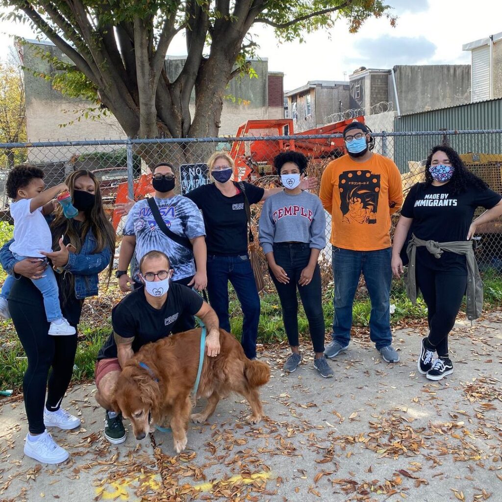 122376583_355790058978182_7591459254813734407_n We Love Philly founder Carlos Aponte meets with Fairhill residents in October. (Instagram/@welovephilly)