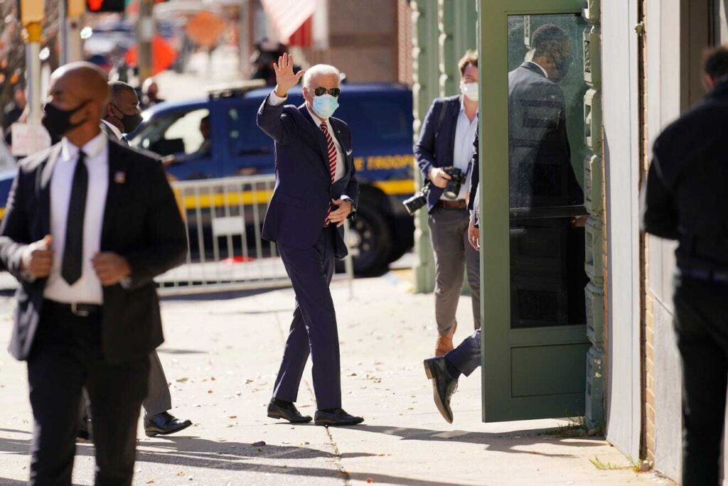 969fc84b-7713-4376-8e6f-dde2e4bd4036-AP20321615085399 Biden arrives at The Queen last month. (AP Photo)