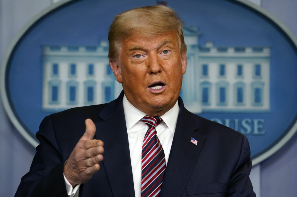 AP_president_donald_trump_122320 President Donald Trump speaks at the White House