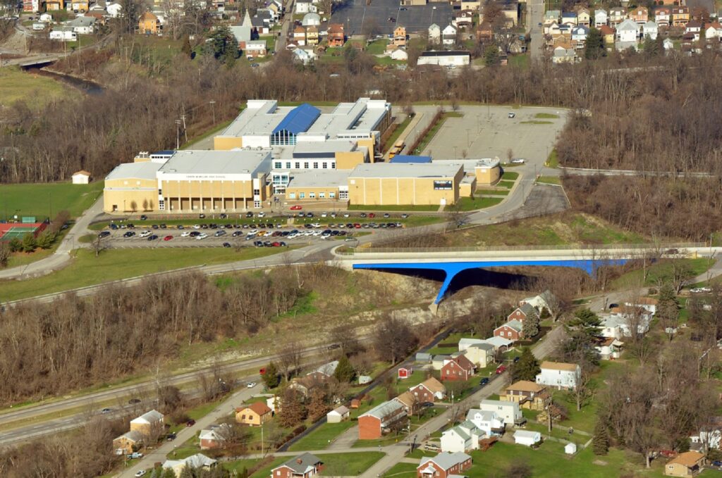 Canon-McMillan-HS-1920×1274 Canon-McMillan High School in Washington County. (Courtesy of Marcellus Air)