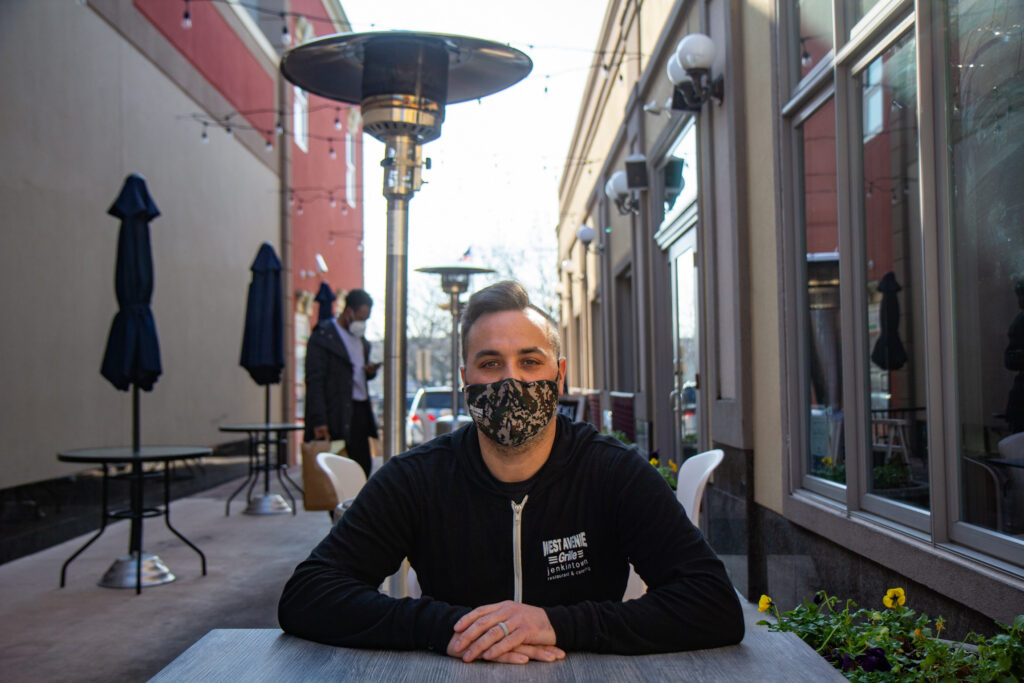IMG_1258 Dan Katz is the owner of the West Avenue Grille in Jenkintown, Pa. (Kimberly Paynter/WHYY)