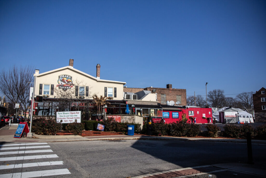 The Drake Tavern in Jenkintown, Pa. (Kimberly Paynter/WHYY) The Drake Tavern in Jenkintown, Pa. (Kimberly Paynter/WHYY)