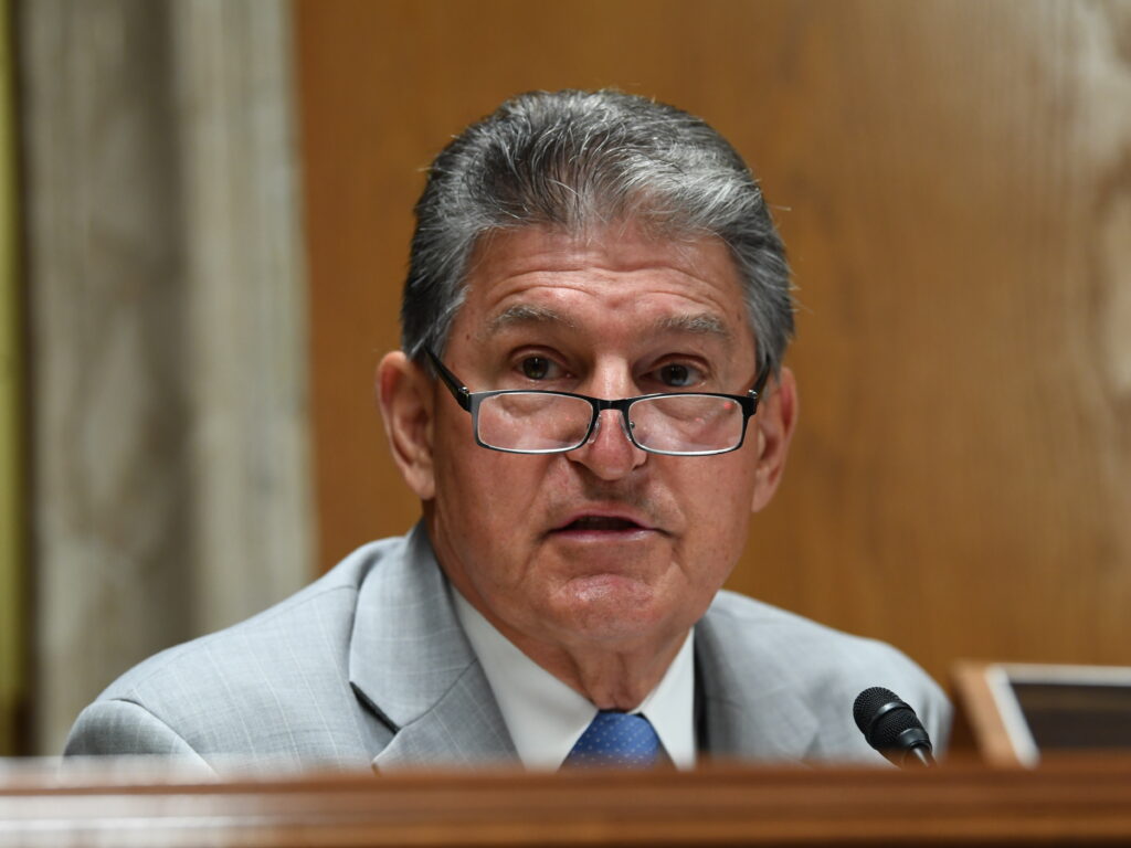 Sen. Joe Manchin, D-W.Va., helped craft the bipartisan proposal. Sen. Joe Manchin, D-W.Va., helped craft the bipartisan proposal. (Toni Sandys/Pool/The Washington Post via AP)