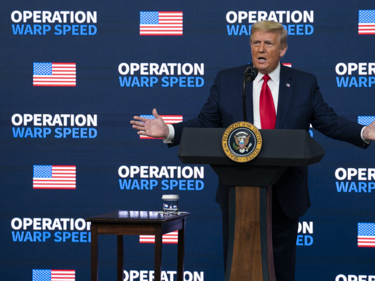 President Trump is trying to overturn the results of the election he lost to Joe Biden. (Evan Vucci/AP)