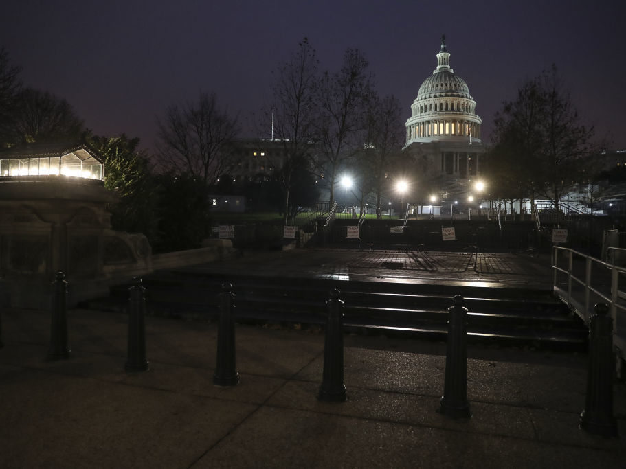 Congress passed a measure to curb surprise medical bills as part of the pandemic stimulus deal. The U.S. Capitol at dawn in Washington, D.C.