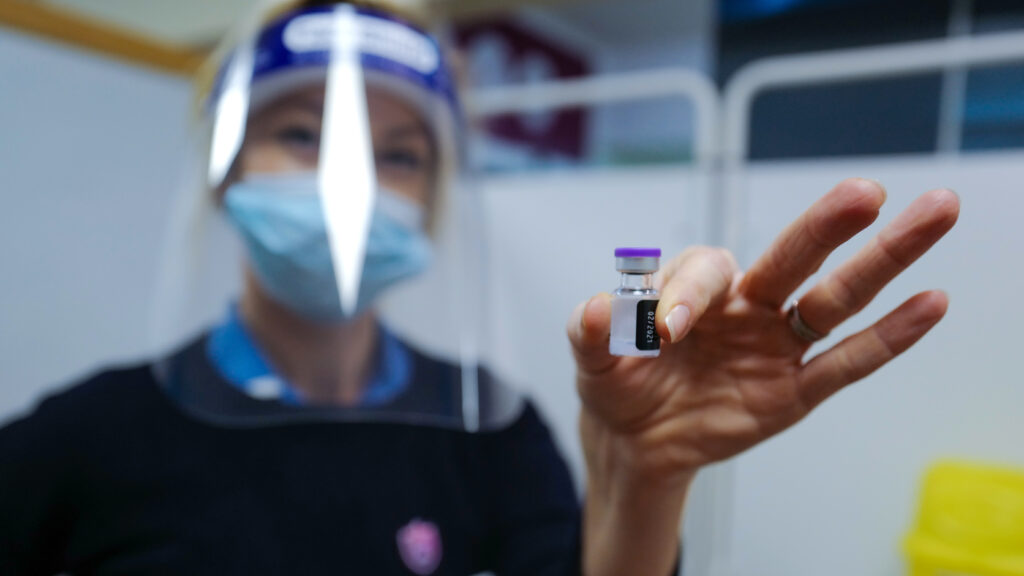 A nurse in the U.K. prepares to administer Covid-19 vaccinations earlier this month. Canadian health officials on Wednesday authorized the use of the Pfizer-BioNTech vaccine. A nurse in the U.K. prepares to administer COVID-19 vaccinations earlier this month.