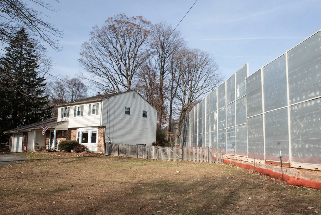 mariner_east_pipeline_construction_michael_bryant_inky_122120 A home is seen outside of a construction area for the Mariner East Pipeline