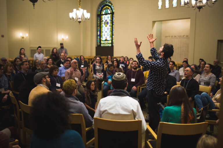 People singing together at The Rising Son Institute 