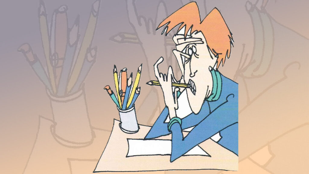 signewilkinson-selfportrait A self portrait of Signe Wilkinson