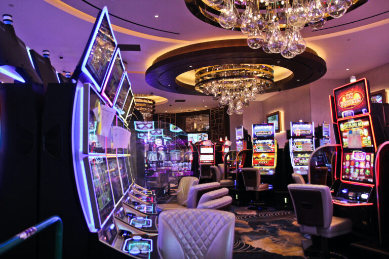 slot machines at a casino