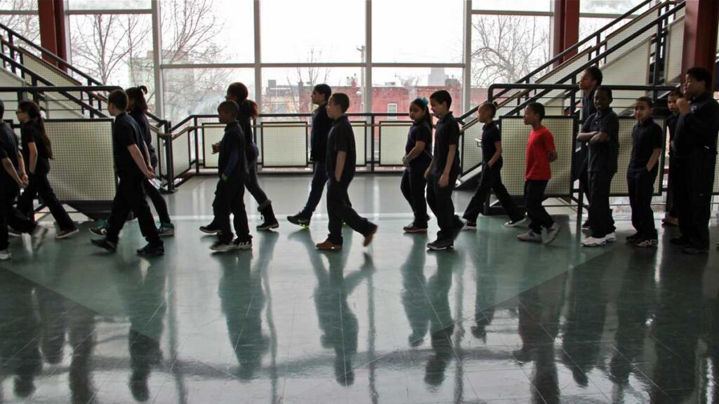 824924960509436086_l_studentsinhallx1200.0 After five months of in-person instruction in more than 100 private schools in Philadelphia, health officials report nine outbreaks of COVID-19. (Emma Lee/WHYY)