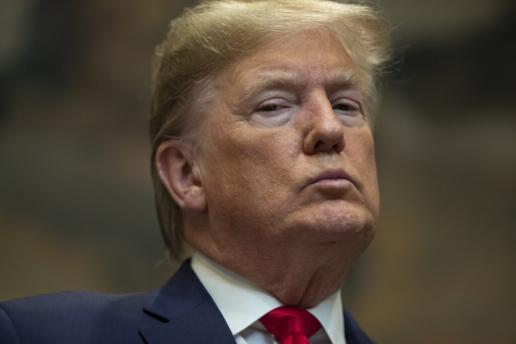 Donald Trump's face