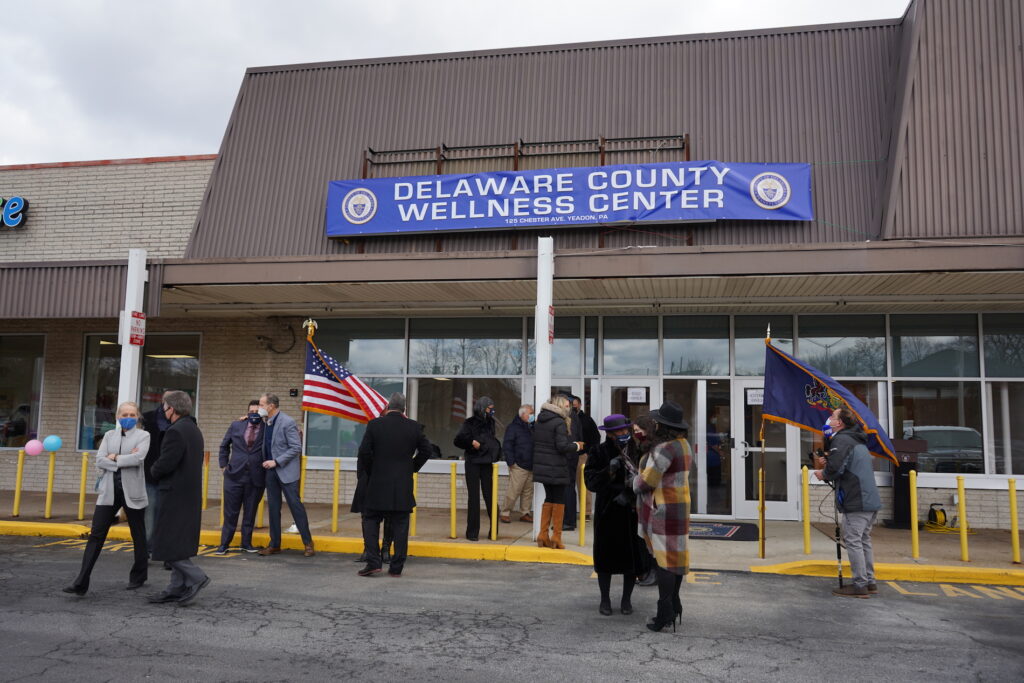DSC05990 The new wellness center in Yeadon will eventually be the 'hub' of Delaware County's future health department. (Kenny Cooper/WHYY)