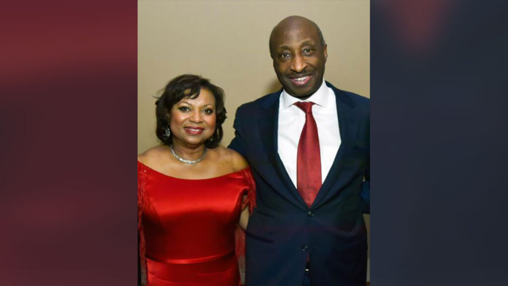 Fraziers Andréa W. and Kenneth C. Frazier. (Photograph courtesy of the American Heart Association)