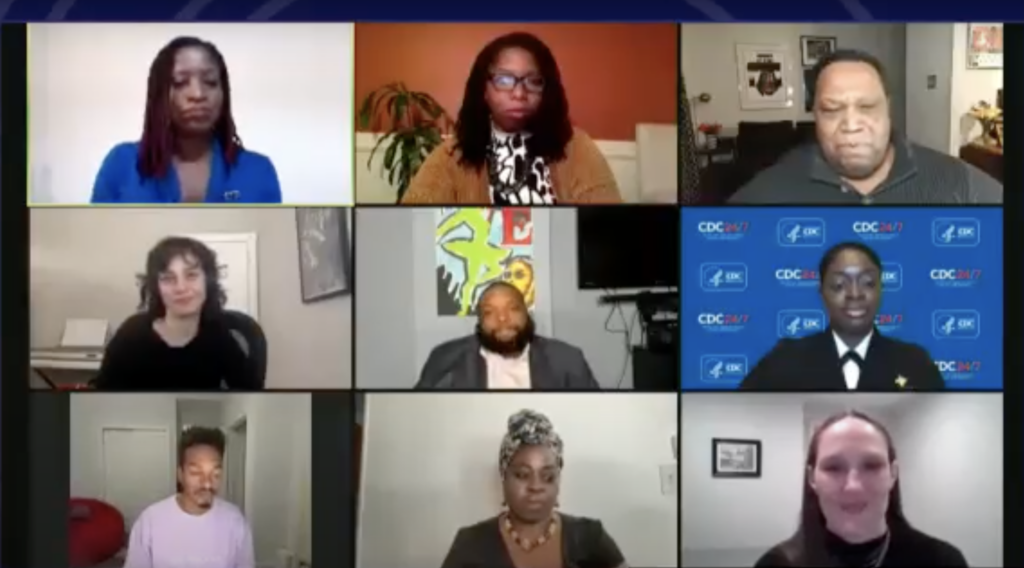 Screen Shot 2021-01-30 at 5.54.12 PM At a virtual town hall hosted by WHYY, direct engagement was seen as key to helping overcome mistrust of the country’s racist medical history. (Screenshot)