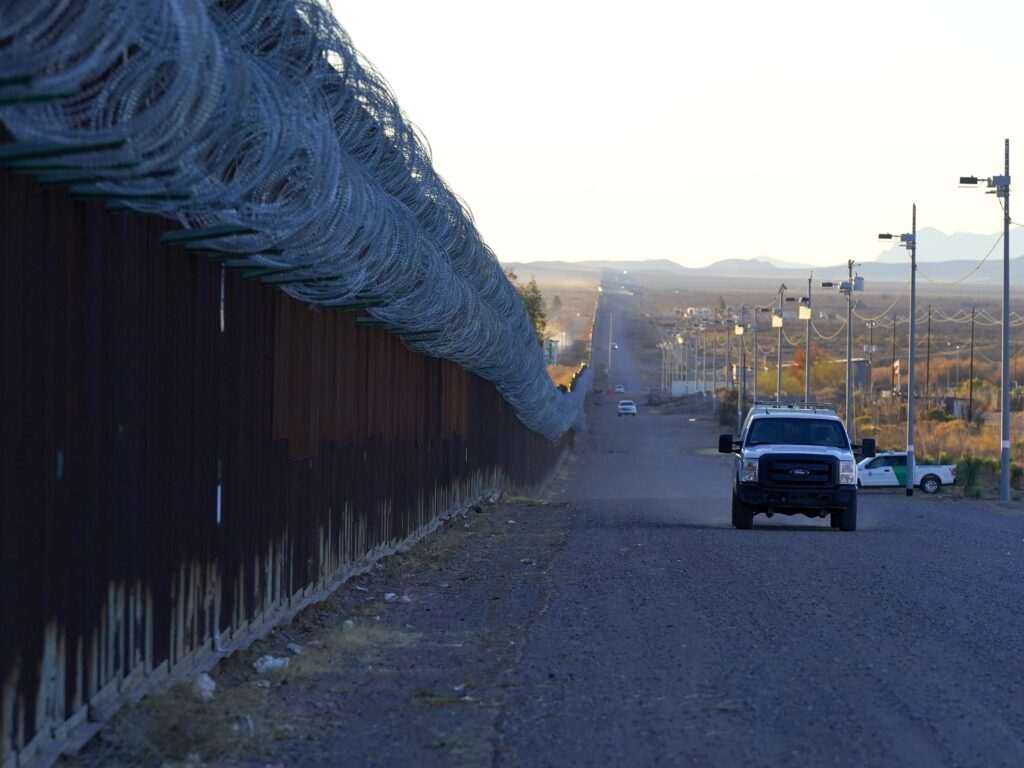 The Trump era “zero tolerance” immigration policy has resulted in the separation of more than 3,000 children from their families after crossing the U.S.-Mexico border. A U.S. Border Patrol vehicle drives along the border fence