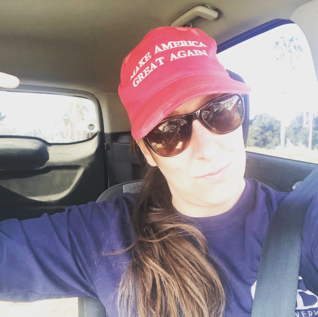 Seen here in a photo posted on Twitter, Ashli Babbitt of San Diego, was shot and killed by U.S. Capitol Police during the insurrection at the Capitol Wednesday. (Courtesy of @Ashli_Babbitt/twitter.com)