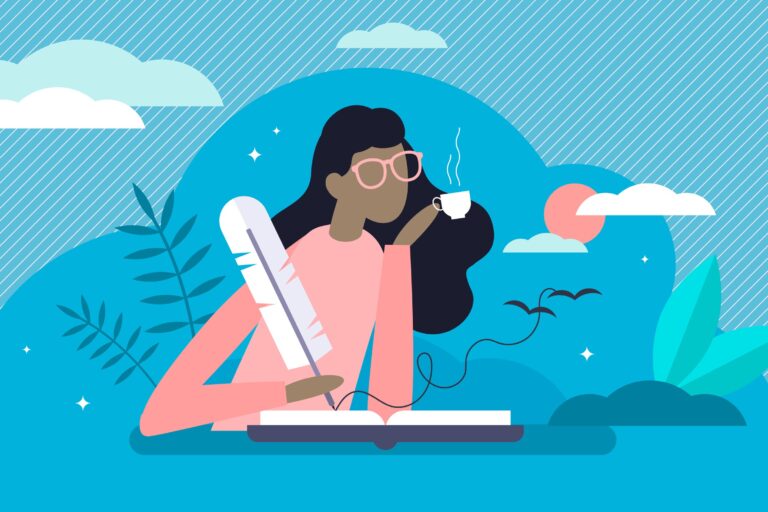Journaling is a lifelong process — whether it’s daily, yearly or every decade — it's a way to check in with yourself and say, “How am I doing right now?” (VectorMine / Big Stock Photo)