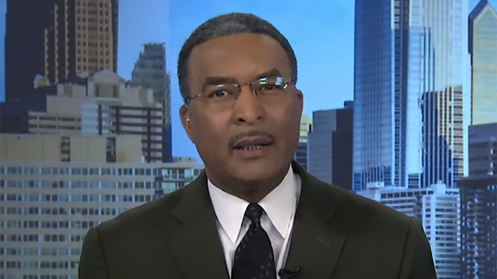 ukeewashingtong-screenshot CBS 3 evening anchor Ukee Washington became emotional thanking viewers and colleagues for their support.