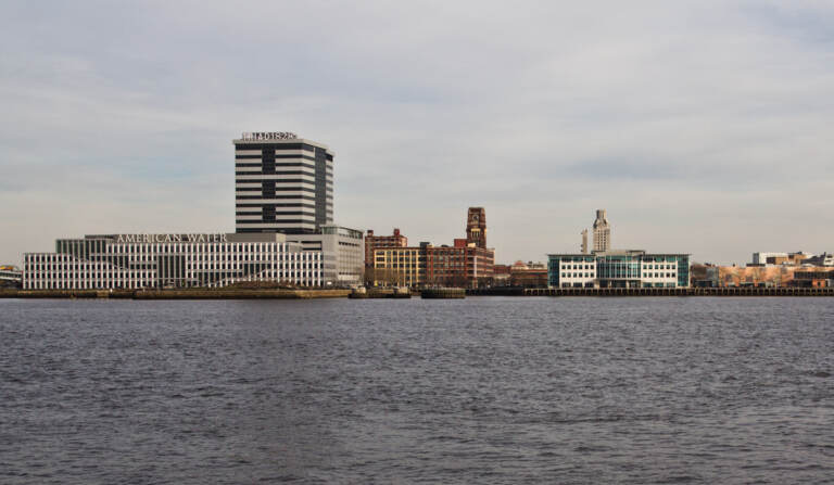 the Delaware River
