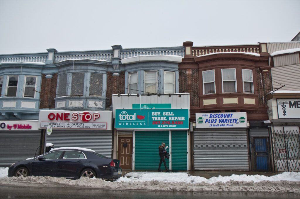 2021 02 02 k paynter 60th street shopping-7 Business on the 60th Street shopping corridor in West Philadelphia. (Kimberly Paynter/WHYY)