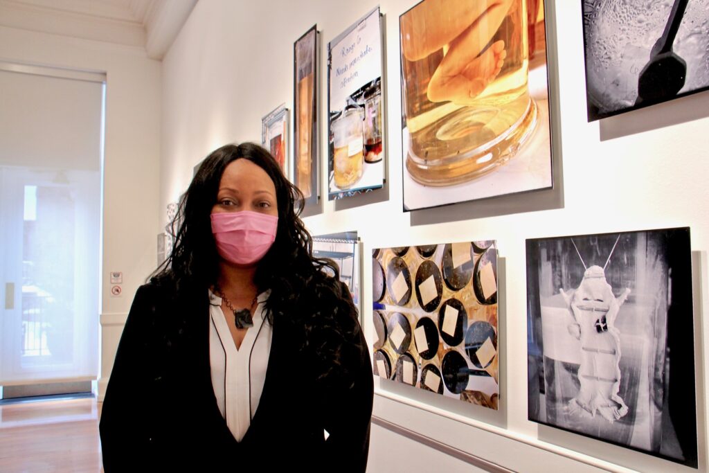 2021 02 05-e lee-nikki johnson-philadelphia mutter museum-unseen exhibit baby Forensic photographer Nikki Johnson spent years in the storage rooms at the Mütter Museum. The resulting work is displayed in 'Unseen,' an exhibit that will run through Sept. 30, 2021. (Emma Lee/WHYY)