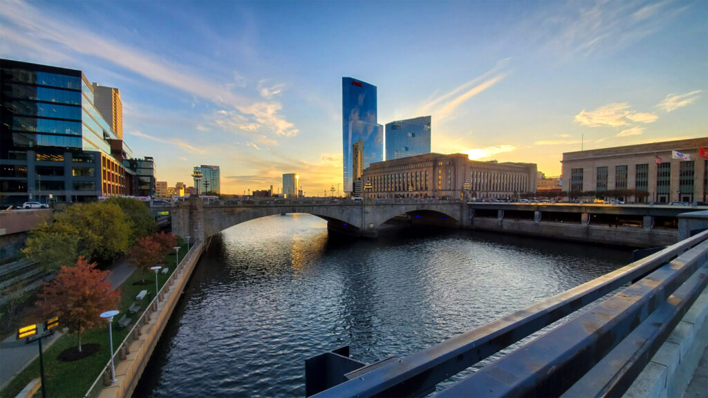 FMC-schuylkill A view of the Schuylkill River.