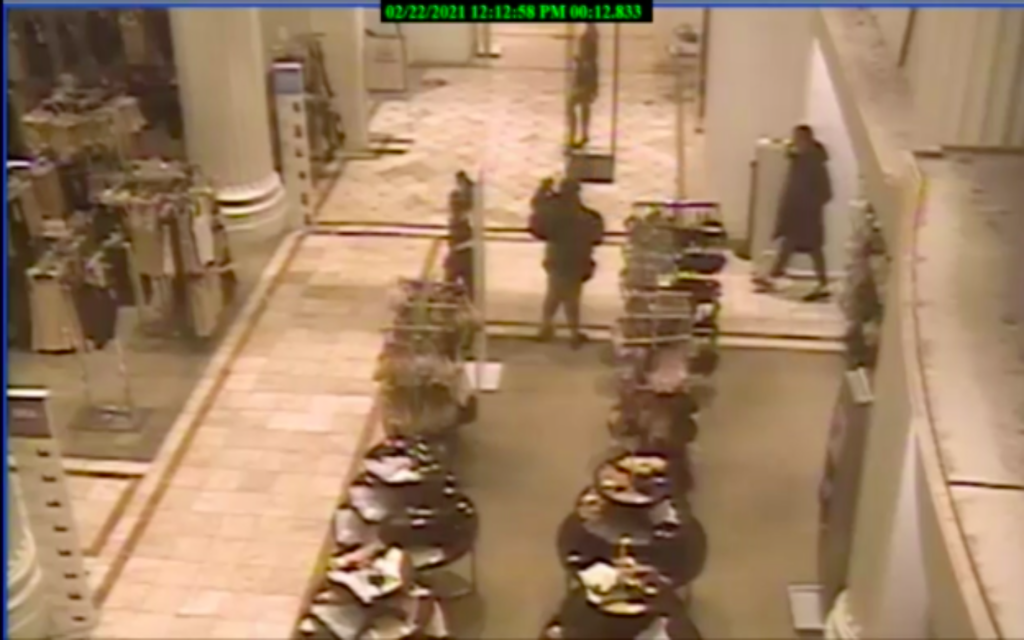 Screen Shot 2021-02-22 at 6.42.38 PM Police said the assault took place Sunday inside the Macy’s on 1300 Walnut Street. (NBC10)