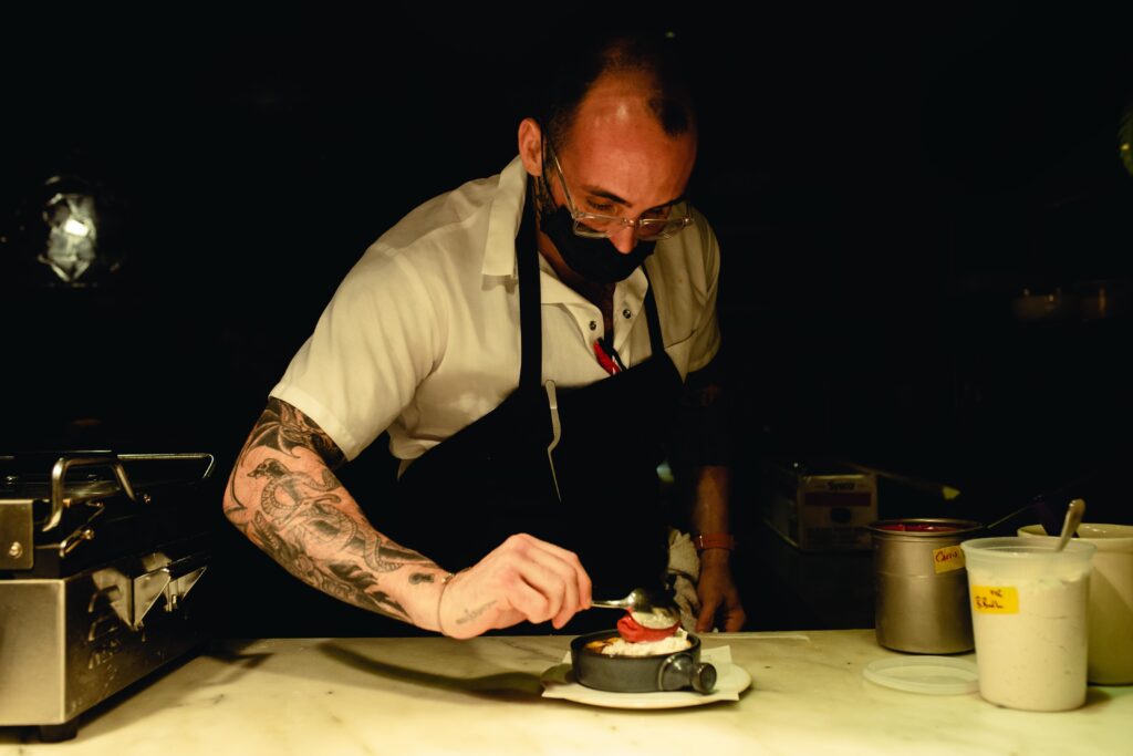 Upside Down Cake (8) Philadelphia chef Christopher Kearse is used to limited taste and smell. He lost those senses during a car accident as a teenager. (Courtesy of Christopher Kearse)