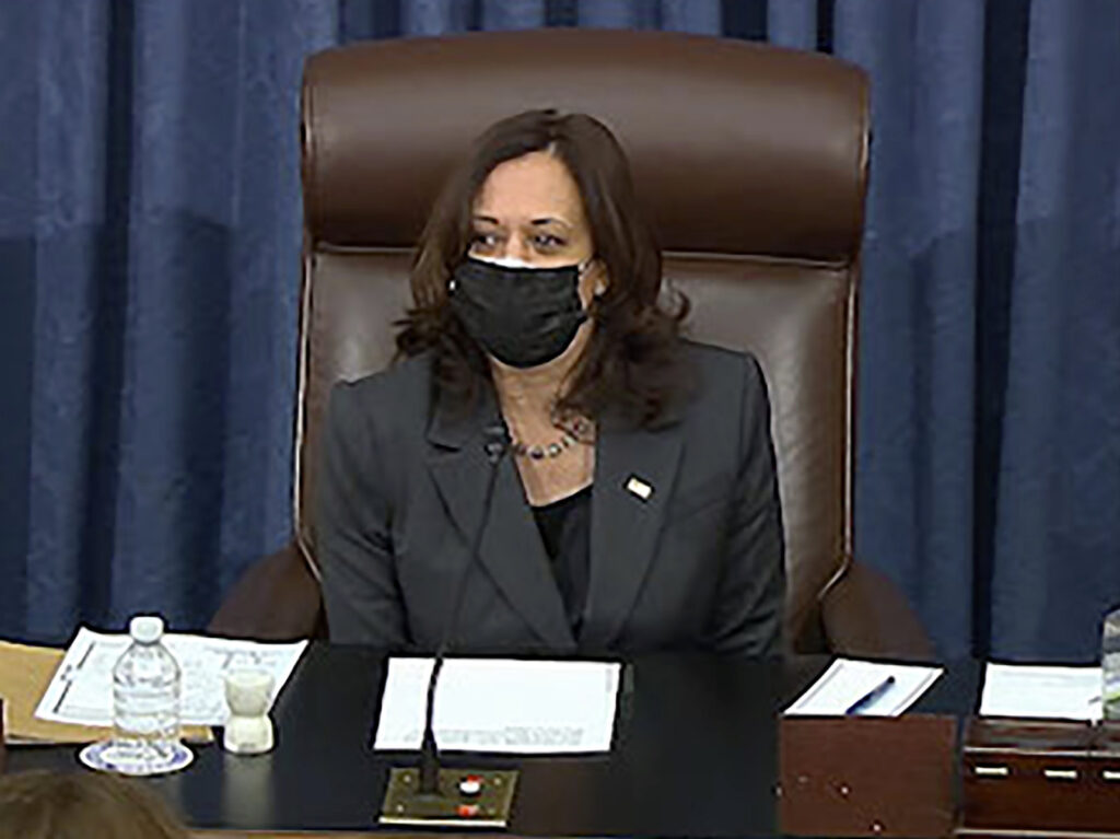 Biden Economy During the marathon Senate session on Thursday into Friday, Vice President Harris had to cast her first tiebreaking vote in the divided Senate