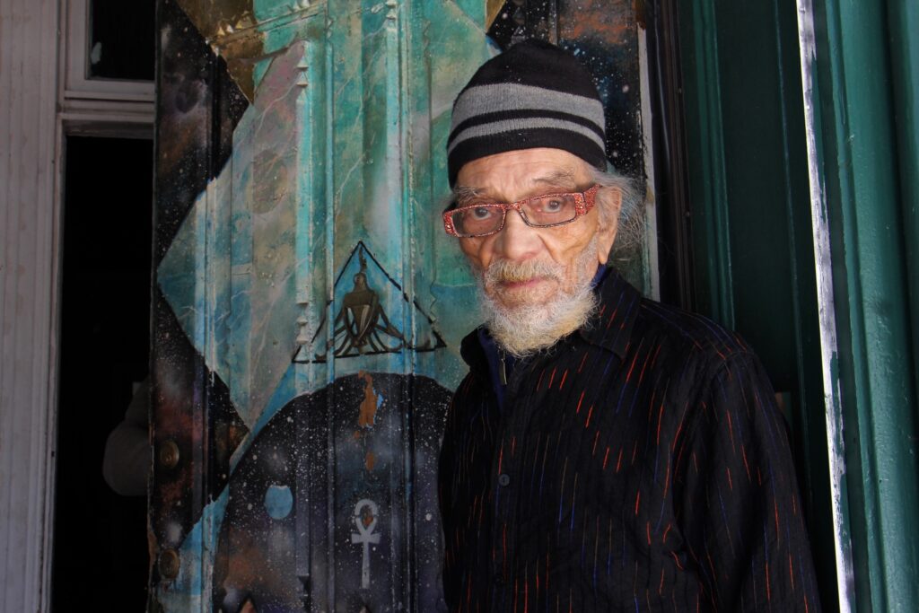 2021 02 24-e lee-marshall allen-philadelphia germantown sun ra house Marshall Allen at the Sun Ra House