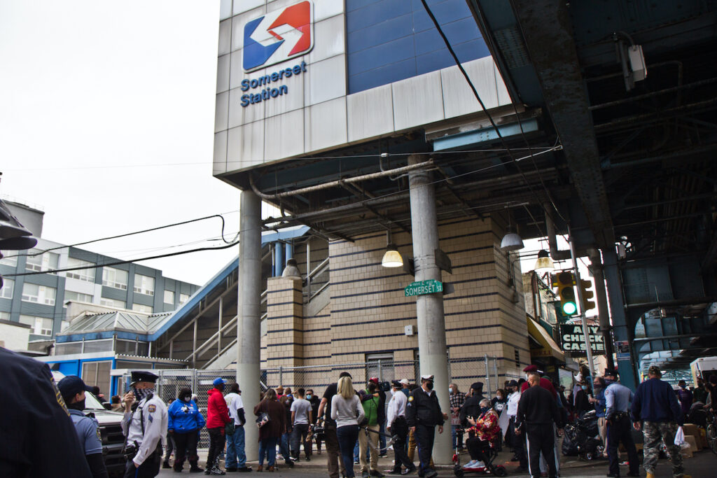 2021 03 23 k paynter somerset station closure protest Kensington residents gather at SEPTA’s Somerset Station to protest its closure